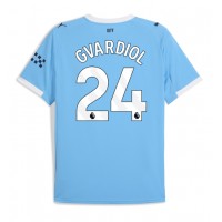 Manchester City Josko Gvardiol #24 Hjemmedrakt 2025-26 Kortermet